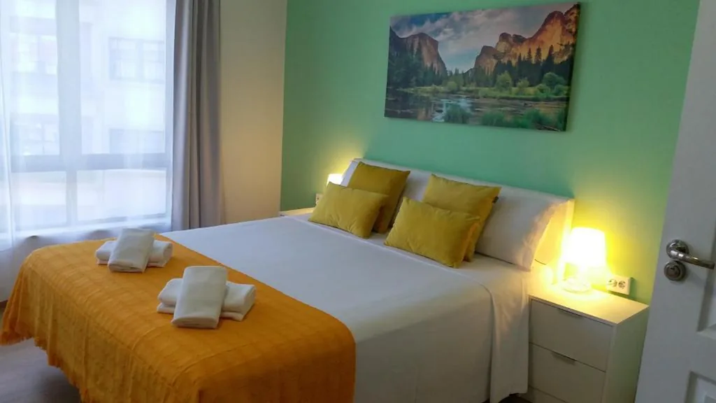 Zimmer mit Doppelbett — Pensión Mar Azul
