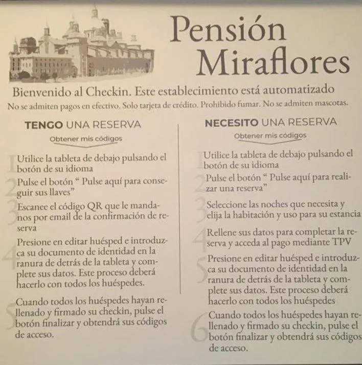 Camera singola — PENSION MIRAFLORES