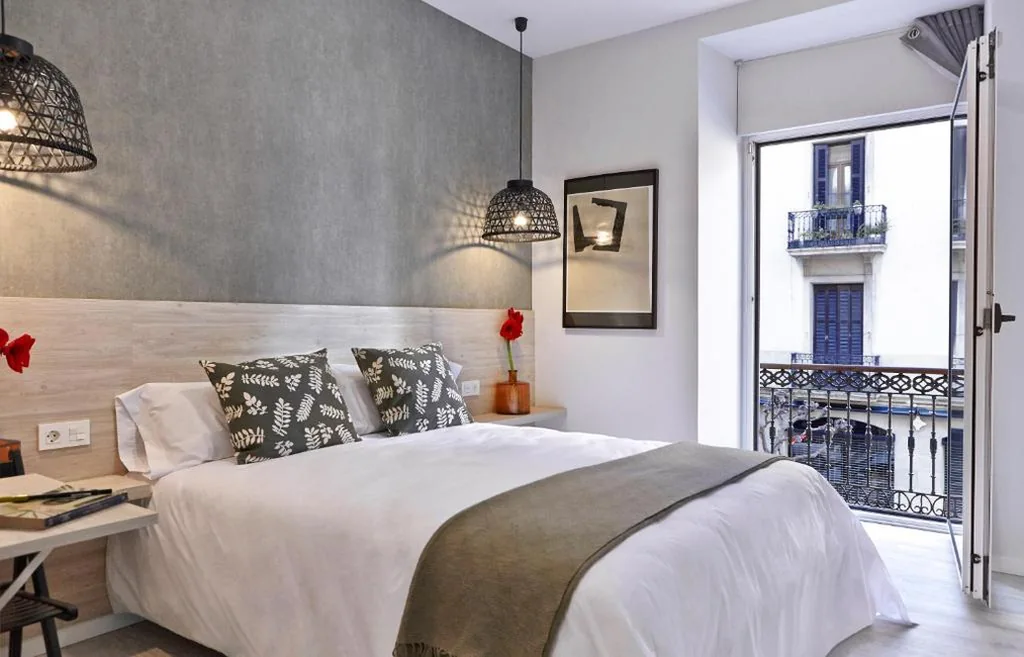 Chambre Double Supérieure avec balcon et vue sur la ville - 1 ou 2 lits — Pensión Peñaflorida