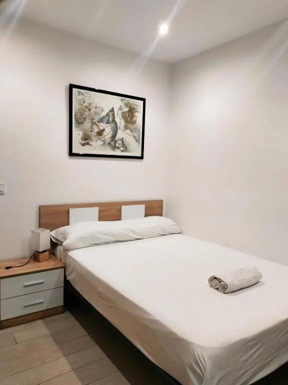 Habitación Individual con baño compartido — Pensión Portugal