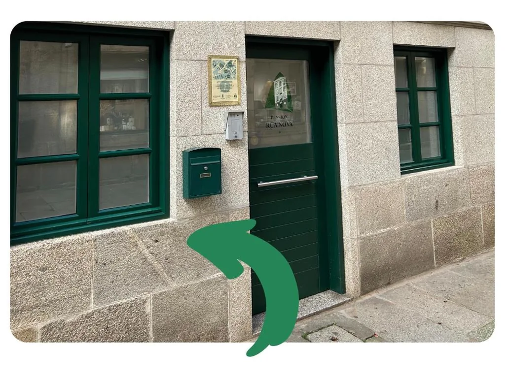 Quarto individual Economy - rés do chão — Pensión Rua Nova