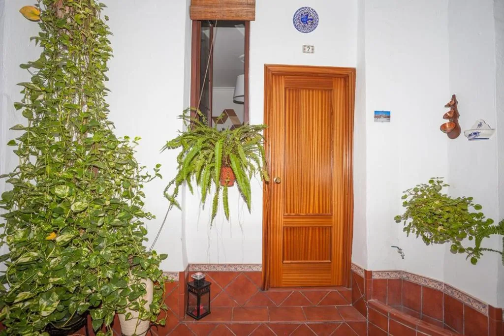 Camera doppia con bagno in comune — Pension San Pancracio