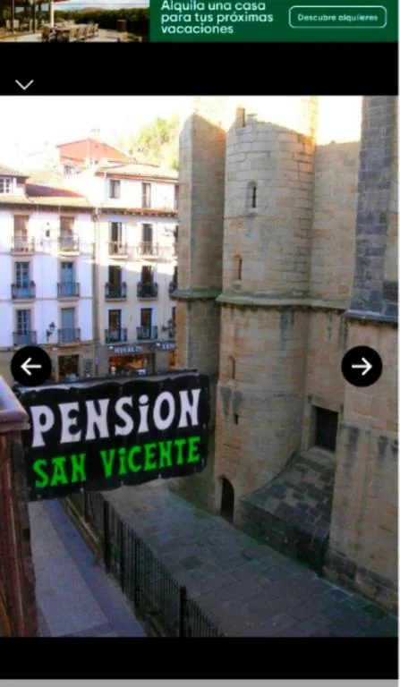Tweepersoonskamer met extra bed — Pensión San Vicente