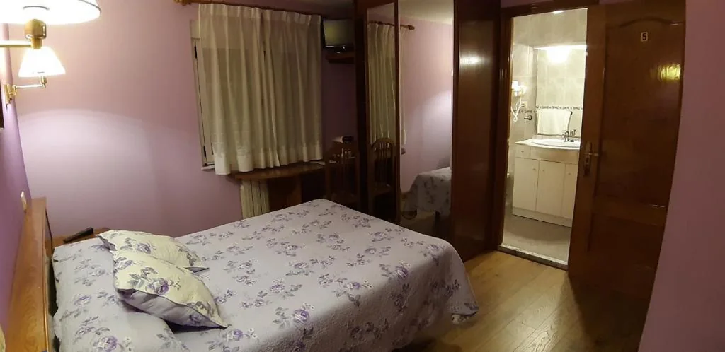 Camera doppia con bagno privato — Pensión Toranda