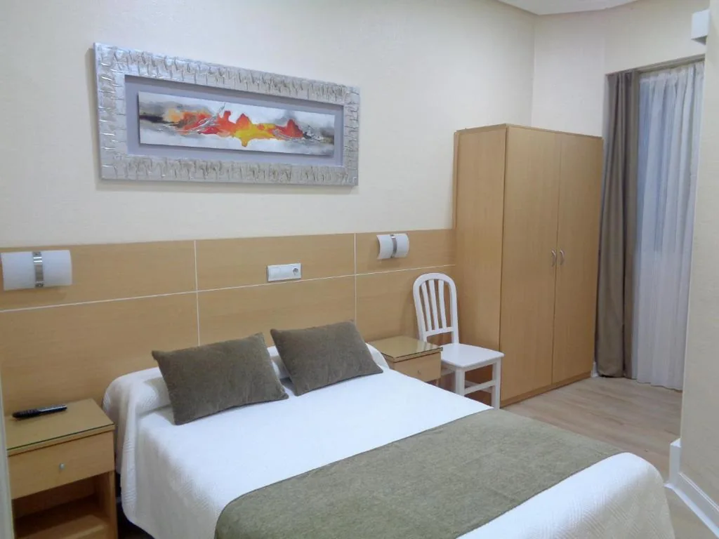 Chambre double intérieure — Pensión Urumea