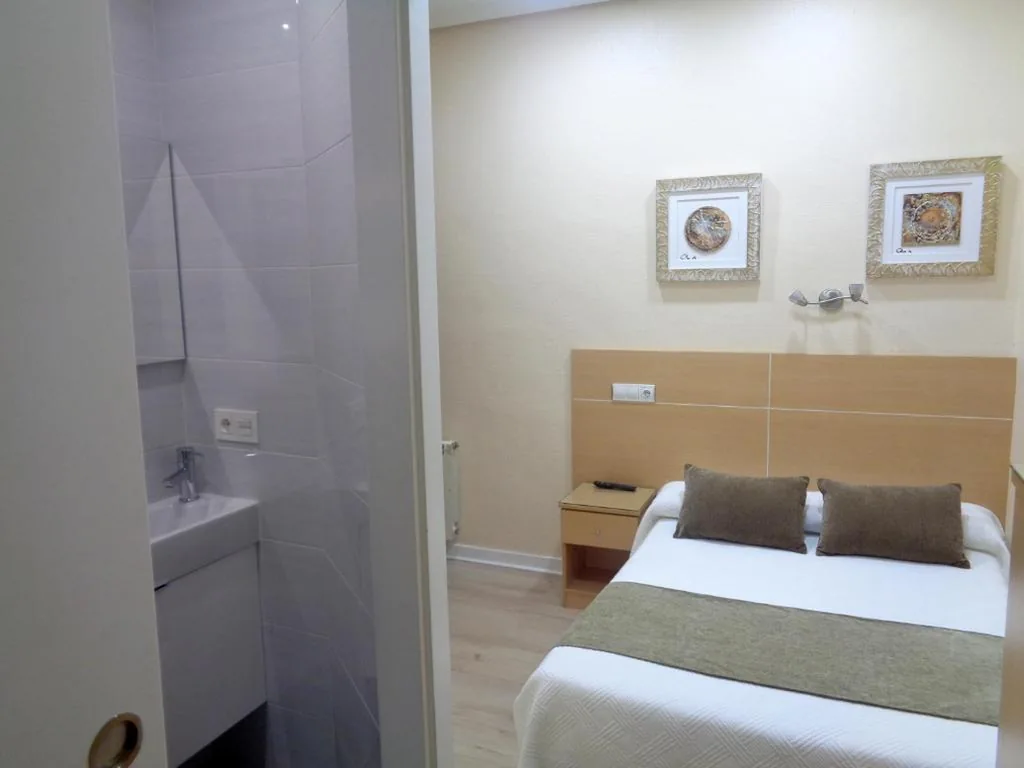 Petite chambre double intérieure — Pensión Urumea