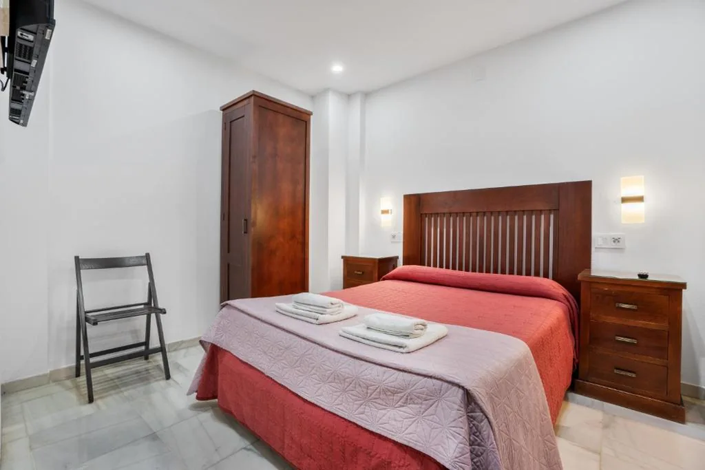 Habitación Doble Deluxe con ducha — Pensión Veracruz 1