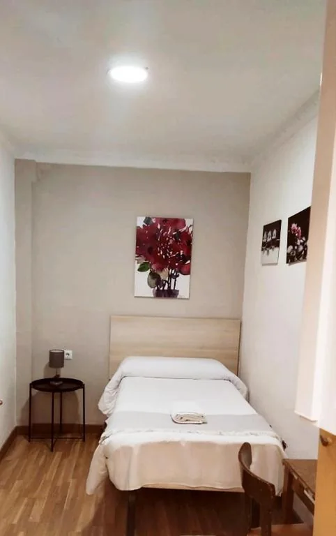 Habitación Individual Estándar con baño compartido — Pensión Zacatin