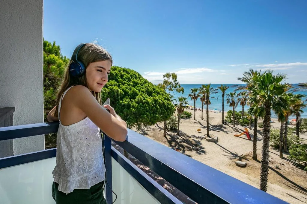 Appartement met 1 slaapkamer en uitzicht op zee — Pins Platja Apartments