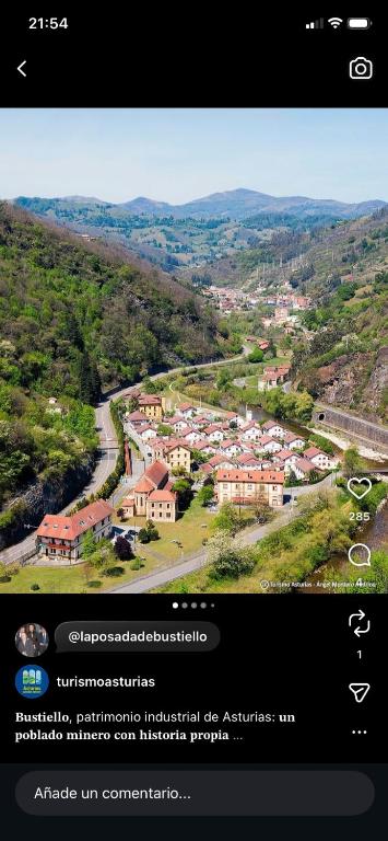 POSADA de BUSTIELLO,poblado minero de interés cultural