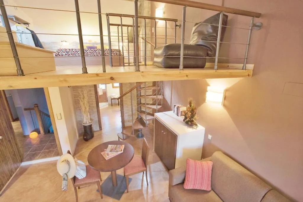 Junior Suite mit Bergblick — Posada de Uncastillo
