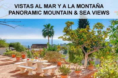Private Heated Pool, Jacuzzi & 1225m2 garden in Villa Cipreses — Foto 10