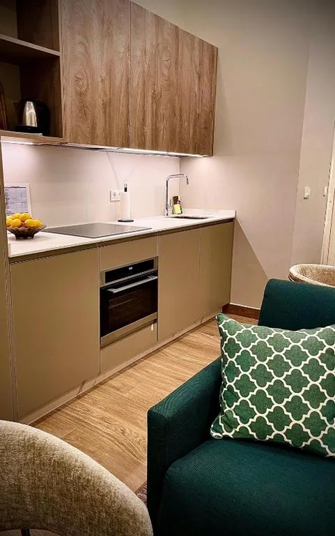 Deluxestudio met groot bed — Puerta de la Ribera Centro