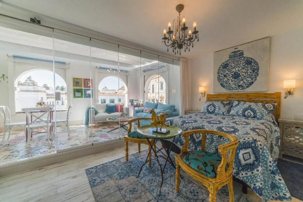 テラス付きダブルルーム — Rey Don Pedro Luxury Home