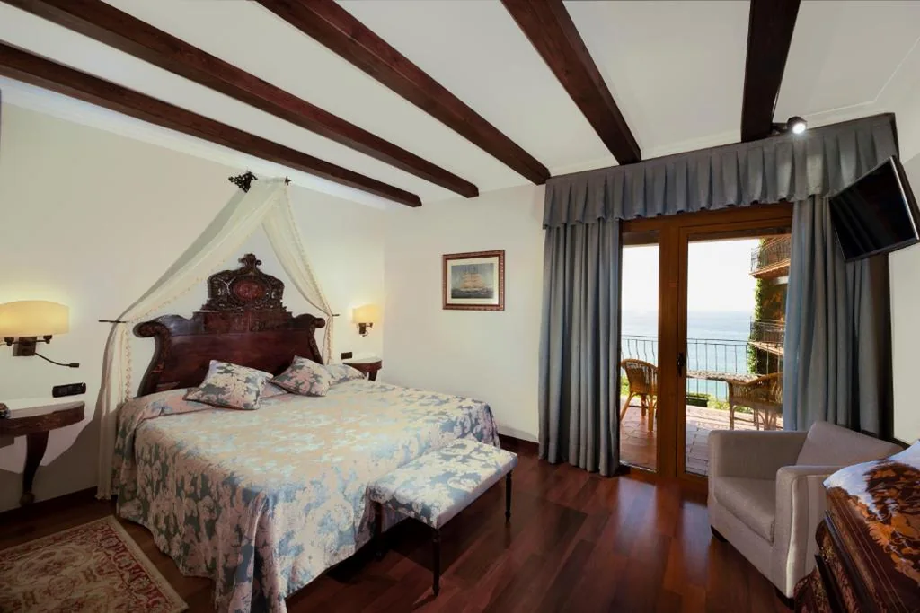 Quarto Superior com vista para o mar e acesso ao spa — Rigat Park & Spa Hotel - Adults Recommended