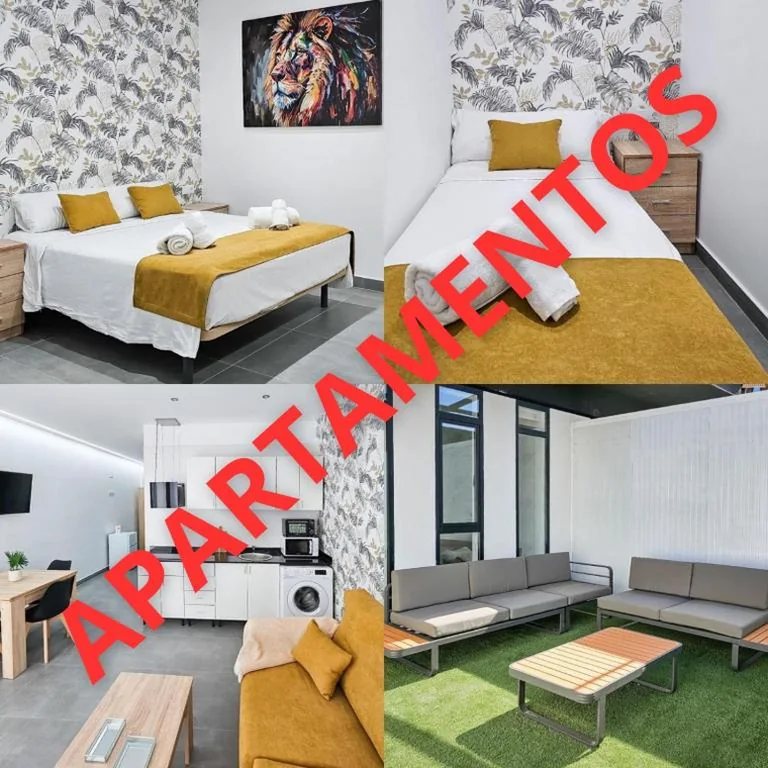 Habitación Familiar con terraza — Ro's Lil Suites San Juan Alicante