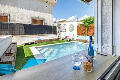 Rocamar HHH con piscina privada a 120m de la playa 10 Pax — foto 4