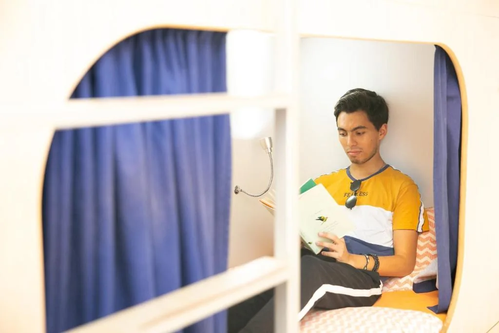 Posto letto in dormitorio condiviso misto da 8 posti — Rocket Hostels Gracia