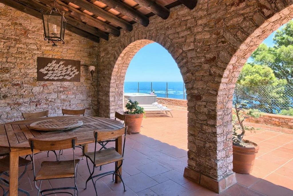 Villa con vistas al mar — Sa Tuna Villa CEMA