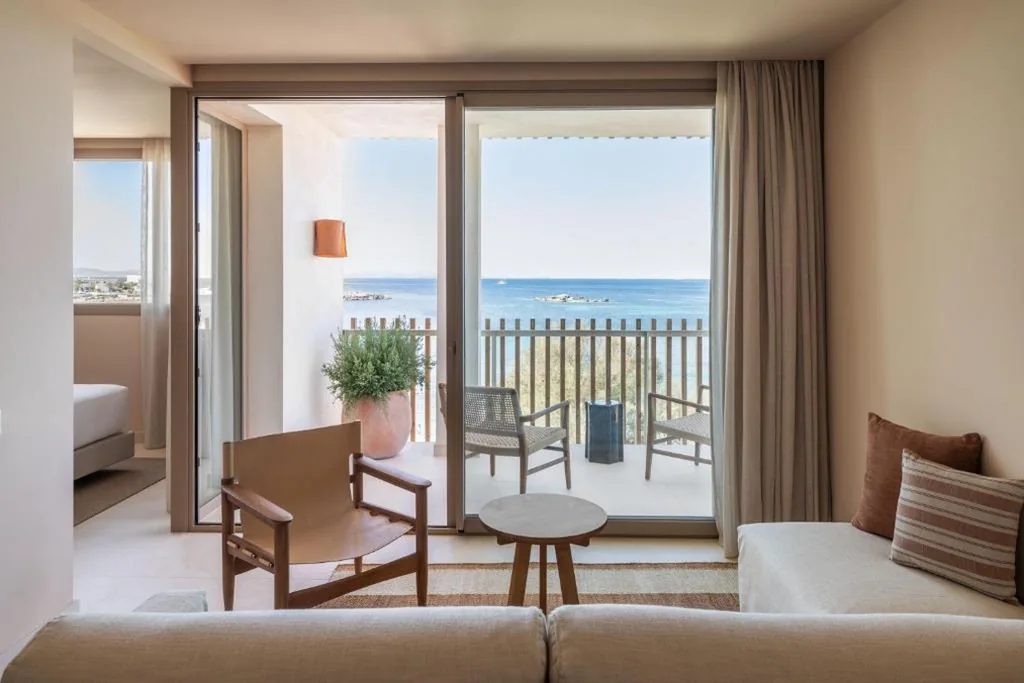 Sabatic King Suite with Balcony and Sea View — Sabatic Formentera Autograph Collection