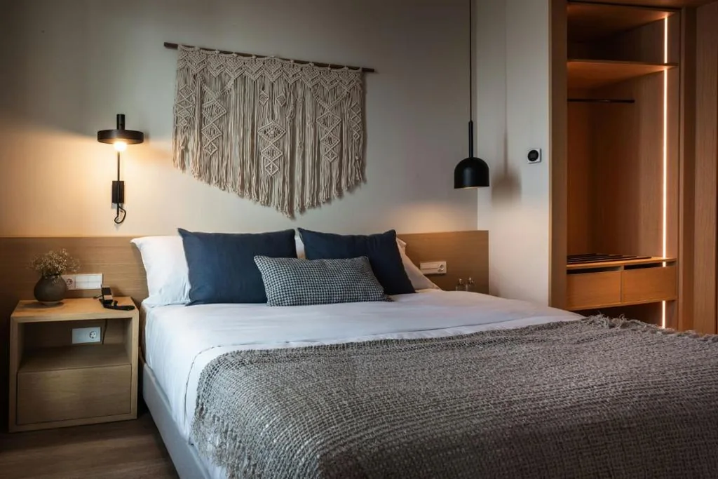 One-Bedroom Junior Queen Suite with Mountain View — Sabàtic Sitges Hotel, Autograph Collection