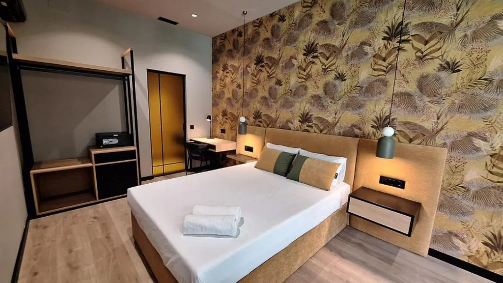 Deluxe tweepersoonskamer met uitzicht op de tuin — Saman Hotel Boutique