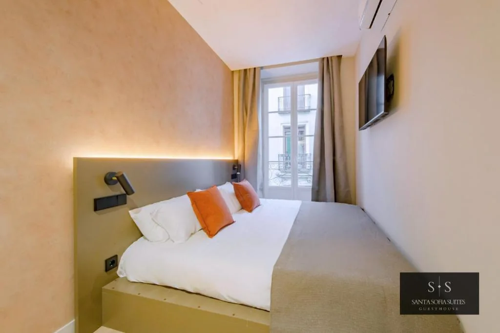 Deluxe-Doppelzimmer mit Balkon — Santa Sofia Suites