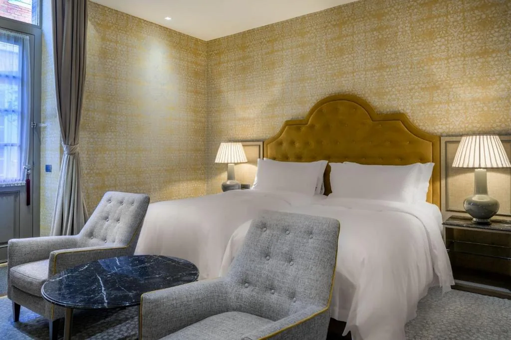 Quarto Deluxe com cama extragrande — Santo Mauro, a Luxury Collection Hotel, Madrid