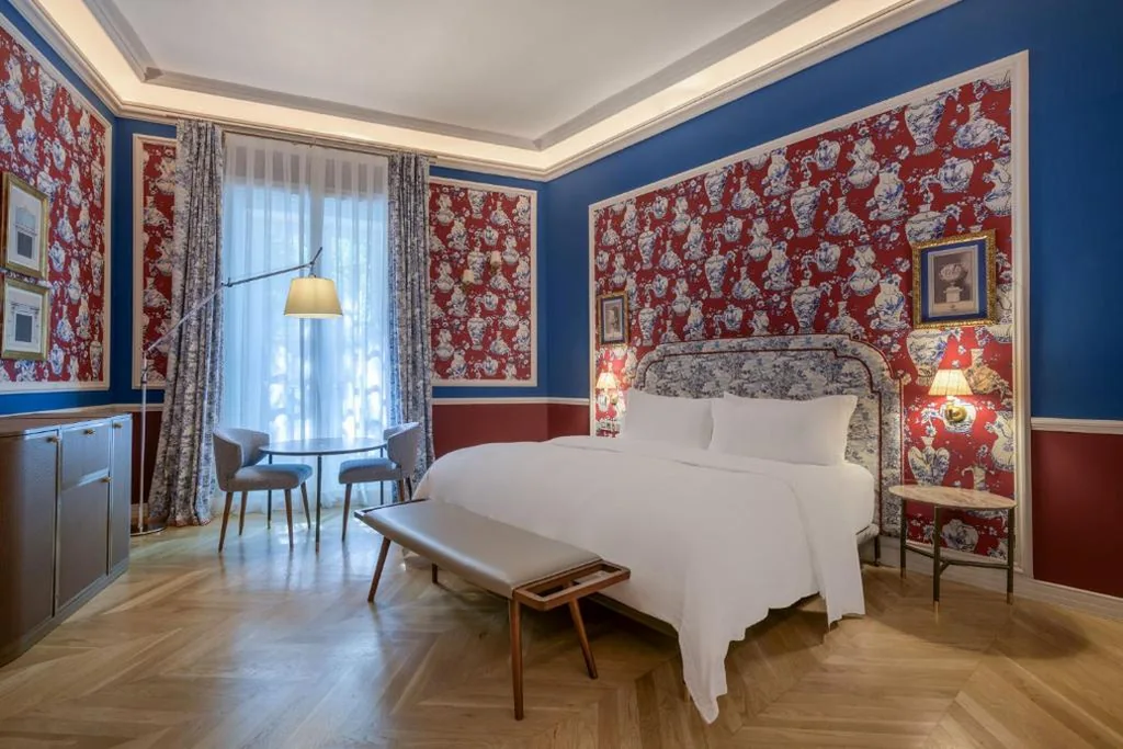 Quarto Premium Deluxe - 1 cama extragrande ou 2 camas individuais — Santo Mauro, a Luxury Collection Hotel, Madrid