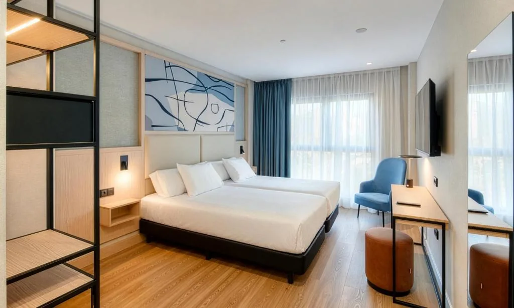 Habitación Doble - 2 camas — Sercotel Rosaleda Málaga