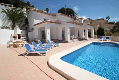 Sesam - sea view villa with private pool in Moraira — 照片 4