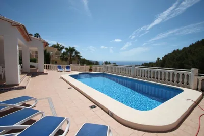 Sesam - sea view villa with private pool in Moraira — 照片 9