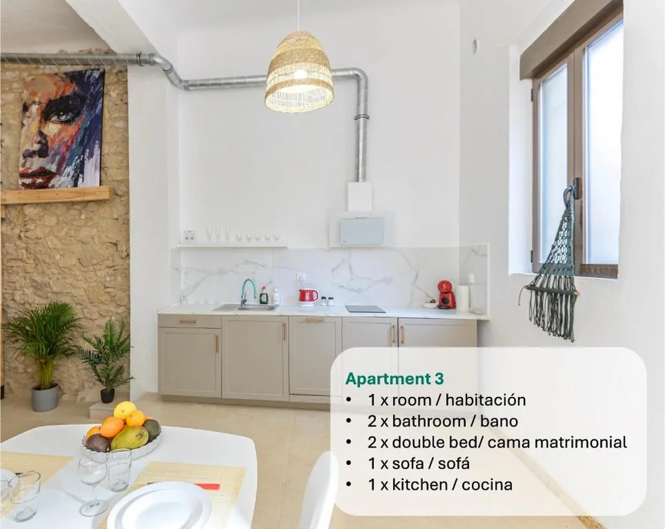 Apartamento Loft de 2 dormitorios — Soho Boho Apartments - with sunny rooftop terrace and fiber optic internet