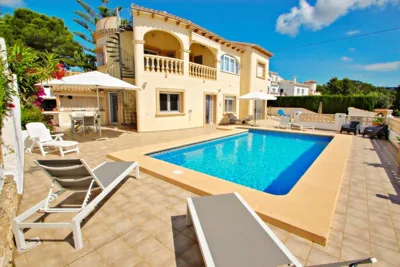 Sol Mar - sea view holiday home with private pool in Benissa — foto 9