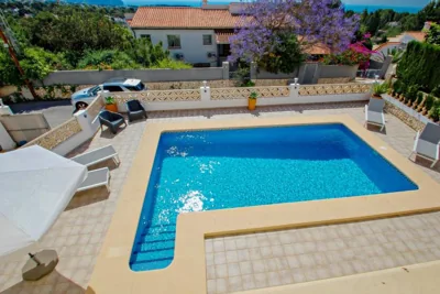 Sol Mar - sea view holiday home with private pool in Benissa — foto 11