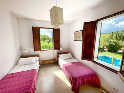 Son Jordi nou, beautiful villa near Alaro big swimming pool, BBQ mountain views 12people — photo 8