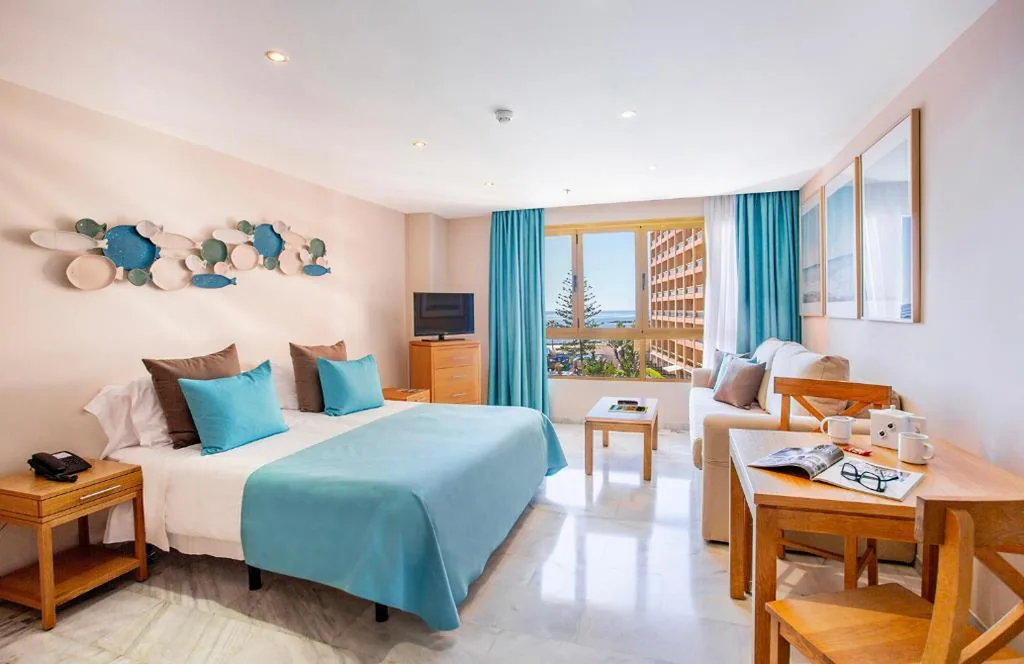 Studio zonder balkon (gedeeltelijk uitzicht op zee) — Sunset Beach Club Hotel Apartments