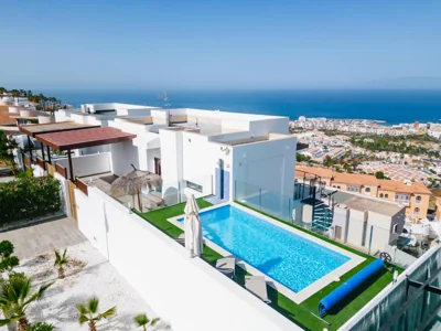 Sunset White Villa - Ocean view, Jakuzzi, Heated Pool, Air-conditioning, Grill — foto 4