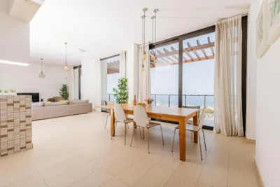 Sunset White Villa - Ocean view, Jakuzzi, Heated Pool, Air-conditioning, Grill — foto 5
