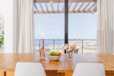 Sunset White Villa - Ocean view, Jakuzzi, Heated Pool, Air-conditioning, Grill — foto 11