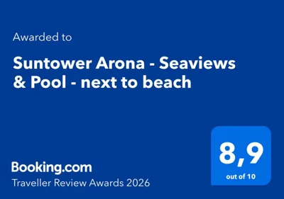 Suntower Arona - Seaviews & Pool - next to beach — foto 7