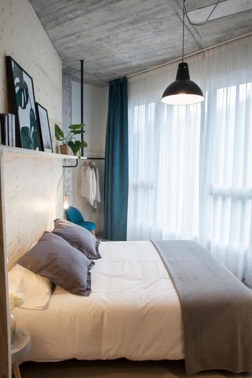 Chambre double avec salle de bains privative — Talo Urban Rooms
