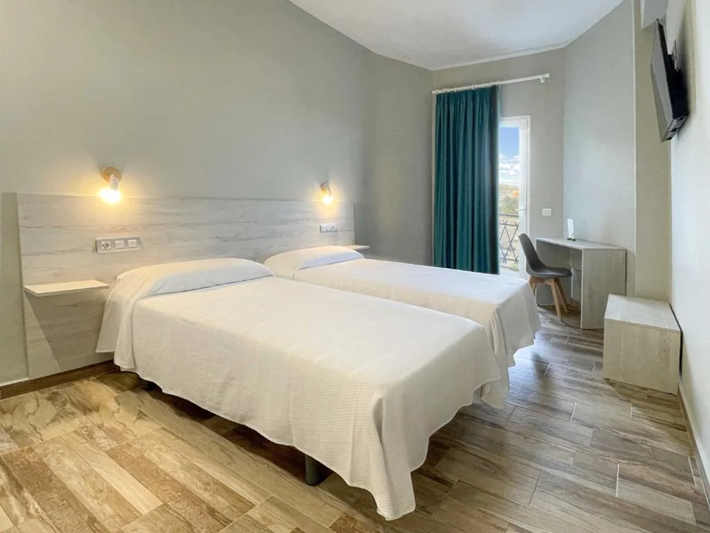 Zweibettzimmer mit Aussicht — Te Maná Hotel