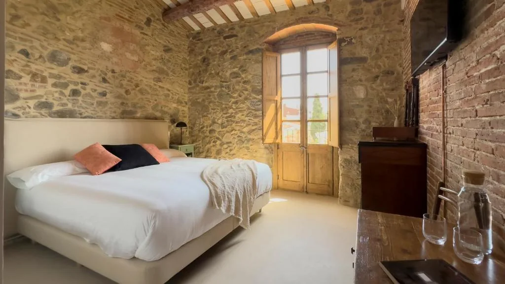 Doppelzimmer mit Gartenblick — Terra de vents