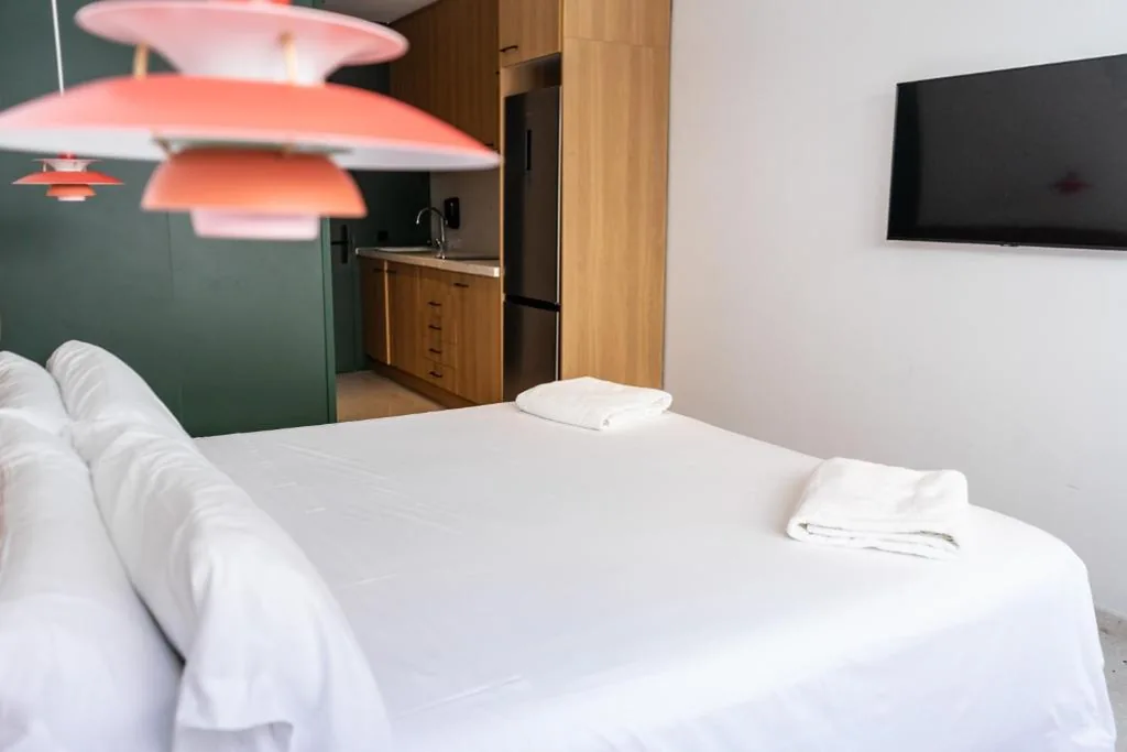 Chambre double Deluxe - 1 ou 2 lits — The Boc Hostels - City