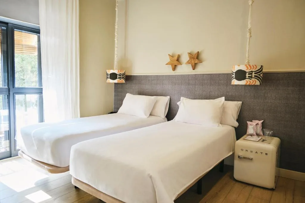 Doppelzimmer mit 2 Einzelbetten — The Corner House