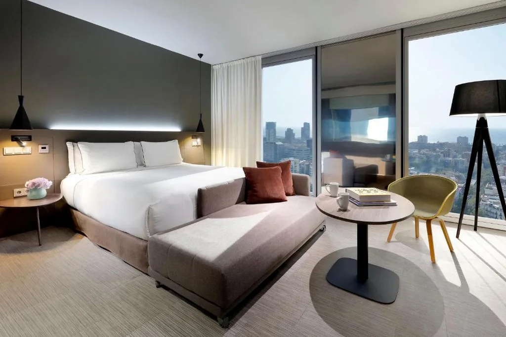 Habitación Premium Grand The Level con vistas al mar — The Level at Meliá Barcelona Sky