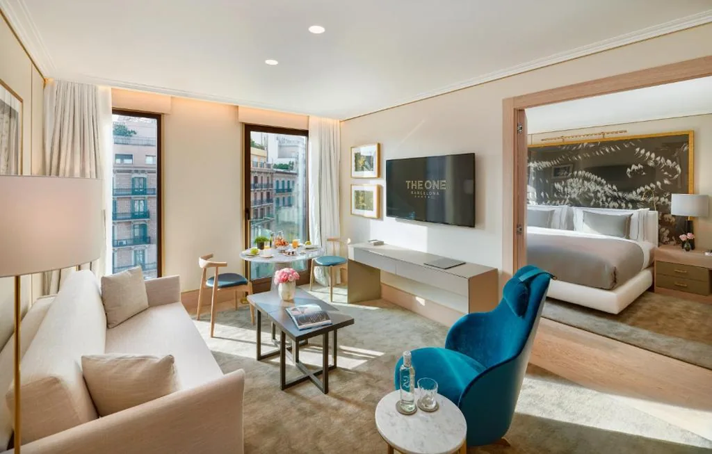 Suite avec vue sur la ville — The One Barcelona GL