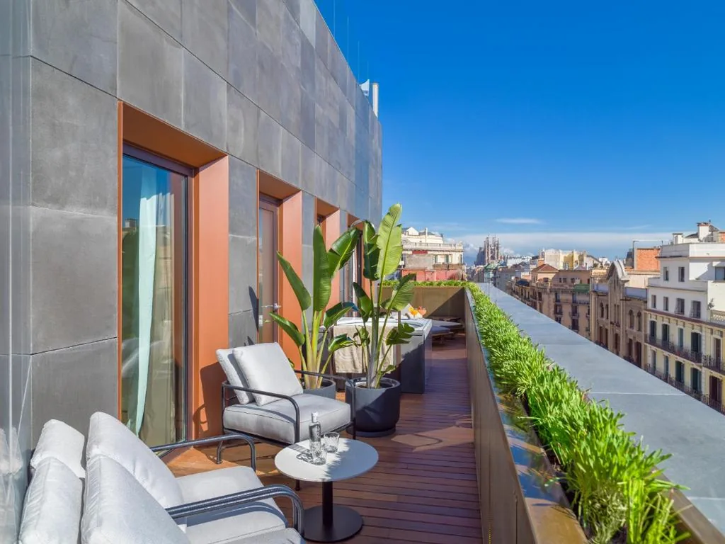 Suite de luxe avec vue sur la ville — The One Barcelona GL