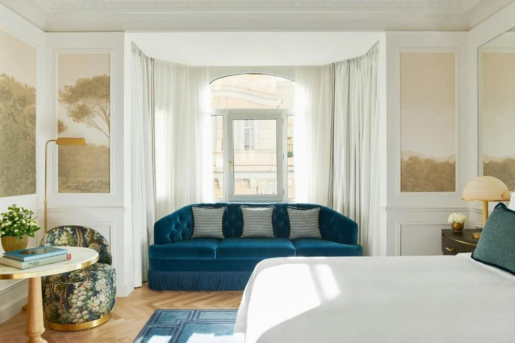 Grande chambre Premium Neptuno avec très grand lit double — The Palace, a Luxury Collection Hotel, Madrid